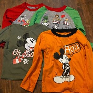 Disney Holiday Shirts bundle